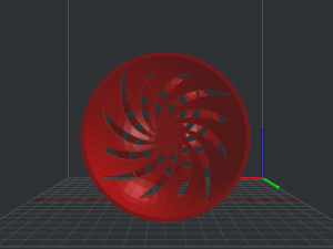 spiral diabolo 3D Model