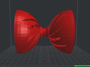 spiral diabolo 3D Model