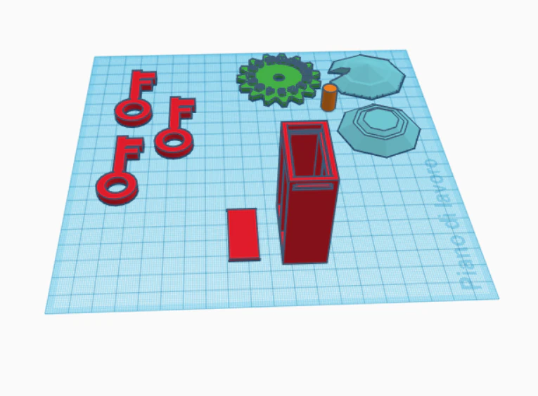 keyforge accessories 3D Print Model .c4d .max .obj .3ds .fbx .stl .blend 