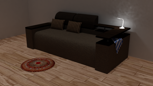sofa atis eco 3D Модель .c4d .max .obj .3ds .fbx .stl .blend 