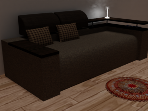 sofa atis eco 3D Модель
