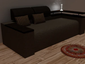 sofa atis eco 3D Model