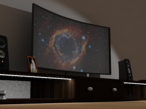 samsung qled 2018 Modelo 3D