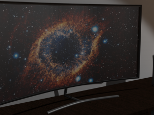 samsung qled 2018 Modelo 3D
