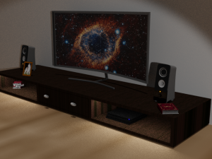 samsung qled 2018 Modelo 3D