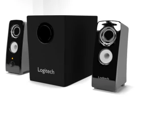 Logitech speaker system z323 3D Model