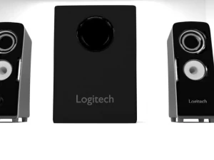 Logitech speaker system z323 3D Model