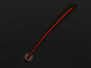 neon katana 3D Модель
