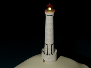 lighthouse 3D 模型