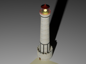 lighthouse 3D 模型