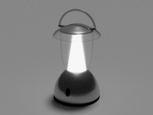 electric lamp Modelo 3D