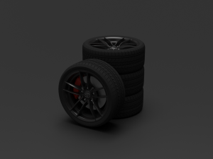 toyota wheals 3D Model