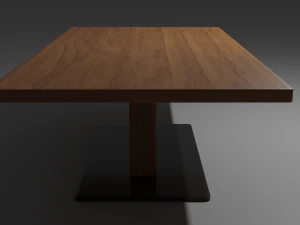 wooden table 3D Model