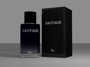 dior sauvage 3D 모델