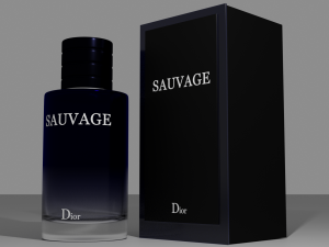 dior sauvage Modello 3D