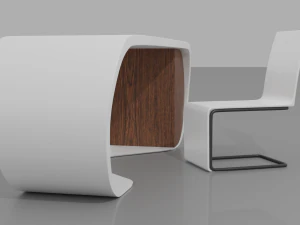 modern table 3D Model