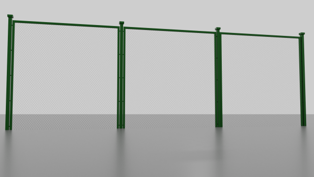 mesh fence 3D Модель .c4d .max .obj .3ds .fbx .stl .blend 