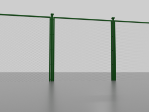 mesh fence 3D 모델