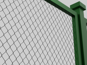 mesh fence 3D Модель
