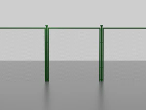 mesh fence 3D Model