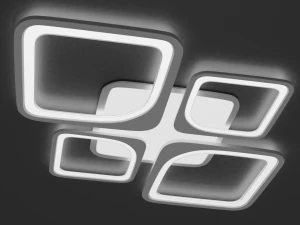led chandelier vatan light 3D Model