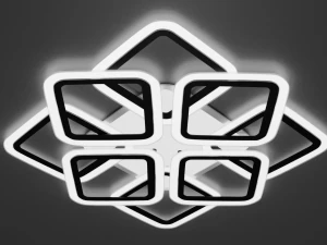 led chandelier vatan light cubes 3D Model