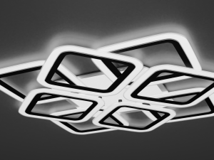 led chandelier vatan light cubes 3D-Modell