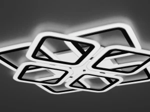 led chandelier vatan light cubes 3D Model