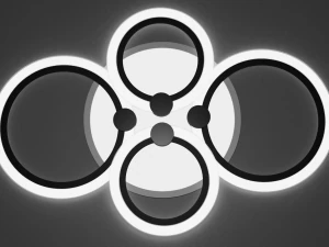 led chandelier vatan light circle 3D Model