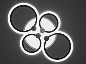 led chandelier vatan light circle 3D Model