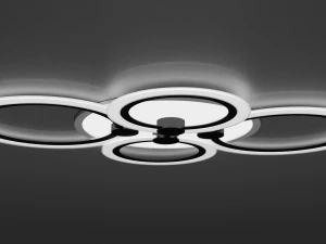 led chandelier vatan light circle 3D Model