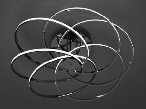 Led chandelier strotskis energy 3D Model