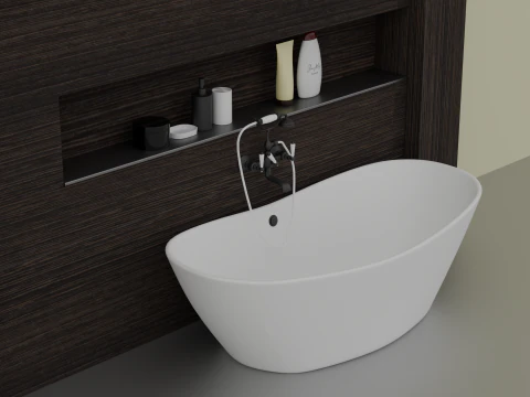 Modern bathtub 3D Model