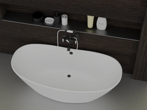 Modern bathtub 3D Model
