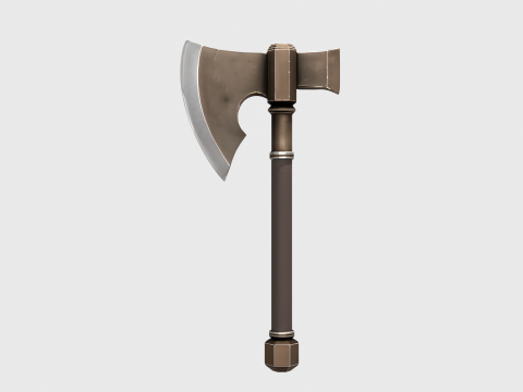 Pack of standard medieval weapons Model 3D