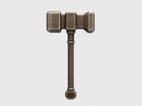Pack of standard medieval weapons Model 3D