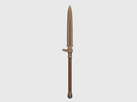 Pack of standard medieval weapons Model 3D