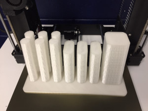 desk organiser pen holder monitor mounted 3D Print Model