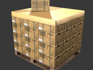 mre pallet 3D 모델