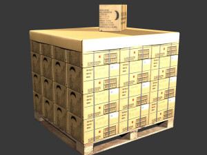 mre pallet 3D Модель