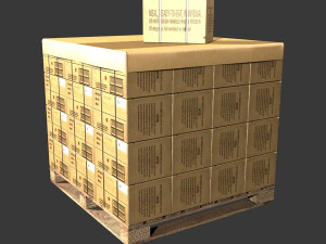 mre pallet 3D Model