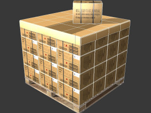 mre pallet 3D Модель