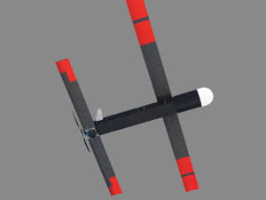 navy locust drone 3D 模型