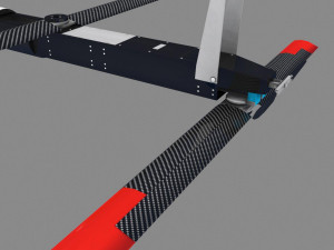 navy locust drone 3D 模型