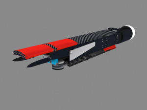 navy locust drone 3D 模型