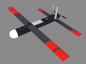 navy locust drone 3D 模型