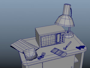 1970s props Modelo 3D