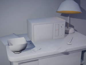 1970s props Modelo 3D