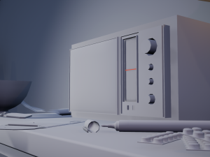 1970s props Modelo 3D