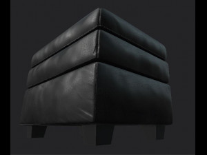 gleasonchairottoman 3D Model